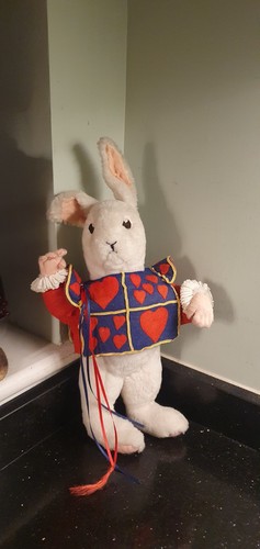 Vintage rabbit alice - rabbit, in