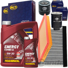 FILTERSET INSPEKTIONSKIT+5W30 ÖL passend für NISSAN X TRAIL T30 2.2 DCI DI 