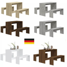 3 tlg Tischgruppe Sitzgruppe Essgruppe Esstisch Esszimmer Tisch mit 2 Bank