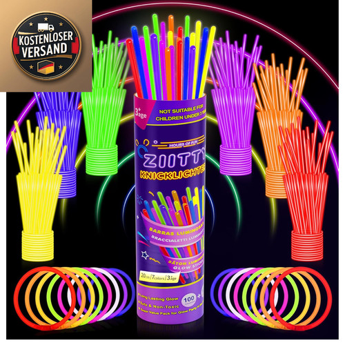 Glow stick party set - set, farben
