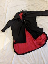 feiner leichter Wollmantel mit