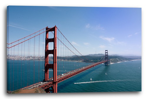 Wandbild golden gate - wandbild,