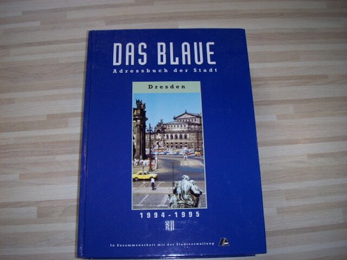 Adressbuch stadt dresden 1994 - adressbuch,
