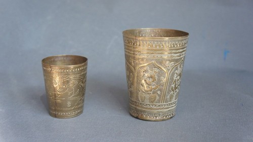 Messing tasse becherschale - tasse,