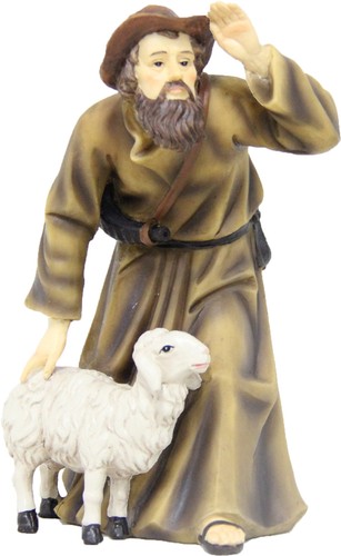 Krippenfiguren schäfer mit - schäfer,