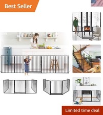 Kaminschutzgitter mit Tür