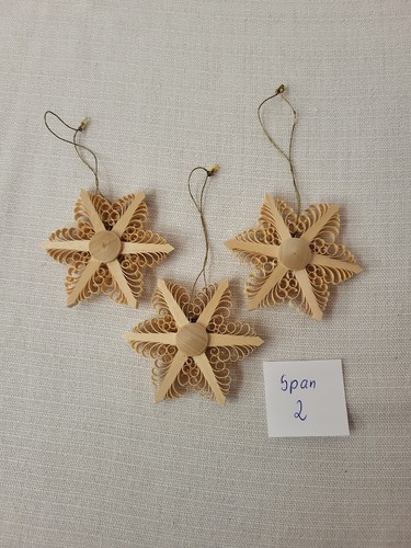 Stück spansterne holz - spansterne,,