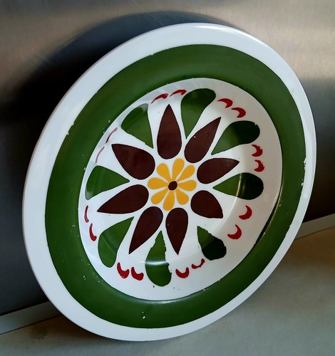 Ddr wandteller handgemalt - ddr,