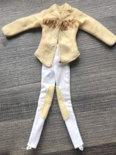 BARBIE Kleidung Reitoutfit Westernstyle - weiss/beige