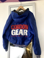 Vintage CORDON GEAR Lederjacke Blau – 80s / 90s Bomber Jacket Retro