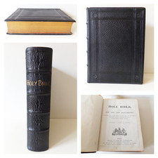 c1891 KING JAMES HOLY BIBLE