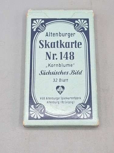 Veb altenburg 1961 skatkarten - veb,