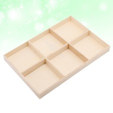  Multi Gitter Holz Box Sechs