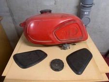 Original Dnepr MT Kraftstoff Tank mit Tankpads und zwei Tankdeckel 