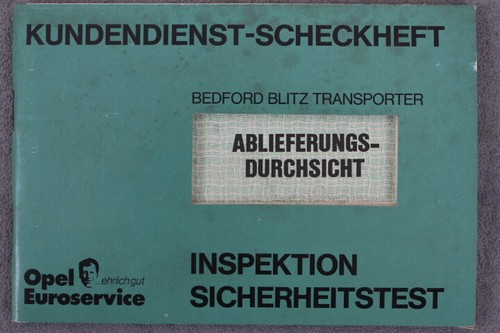 Opel kundendienst scheckheft - opel, kundendienst-scheckheft