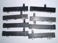8 stück Schieberegler Schiebepoti Flachbahnpoti Potentiometer 