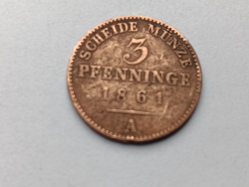 Pfenninge preußen von 1861 - preußen,