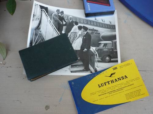 Lufthansa fotografie 1960 - lufthansa,