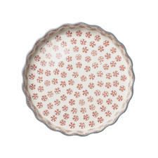 Quicheform RETRO rot, 27 cm