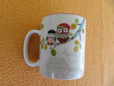 Tasse  Kaffeebecher riesengroß weiß mit Motiven wieNEU Höhe 13 cm 0,8 L