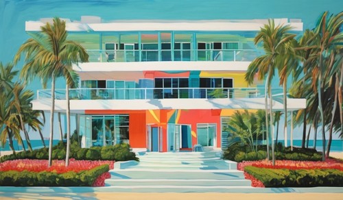 Pop art architektur miami - pop,