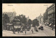 Hannover, Strassenbahn in der