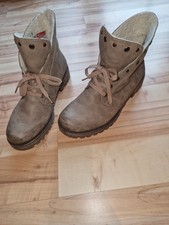 Rieker Stiefel , Gr.41 ,grau-braun , innen gefüttert