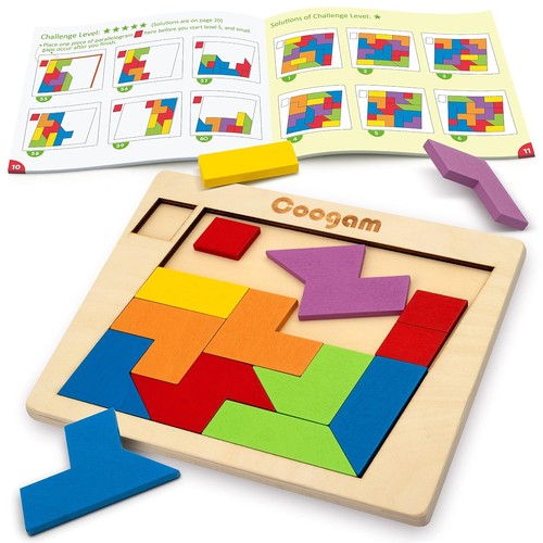 Holz puzzle blöcke tangram - holz-puzzle-blöcke,