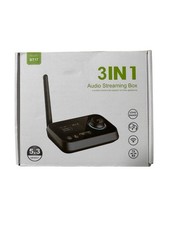 Ainostone 3-in-1 Bluetooth 5.3 Sender Empfänger für 2 Kopfhörer Bluetooth Audio 