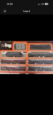 Modelleisenbahn Lima HO ScaleSet mit Schienen und Gleise & Güterzüge 13 Stück H0
