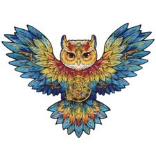 Rowood Holz-Puzzle Eule