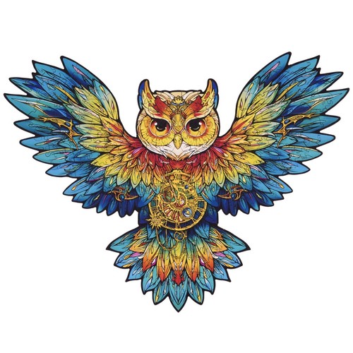 Rowood holz puzzle eule - holz-puzzle,