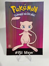  Mew Pokemon Vintage Post