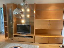 Wohnwand Musterring, H 216 cm x B 352 cm x T 61,5 cm (25,5 cm/ 45cm)