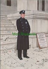 Law & Order Postkarte - New York City Police Department Polizist Ref.RR14757