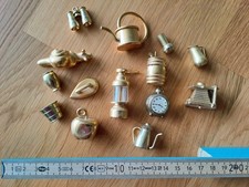 Messing Miniaturen Konvolut 14
