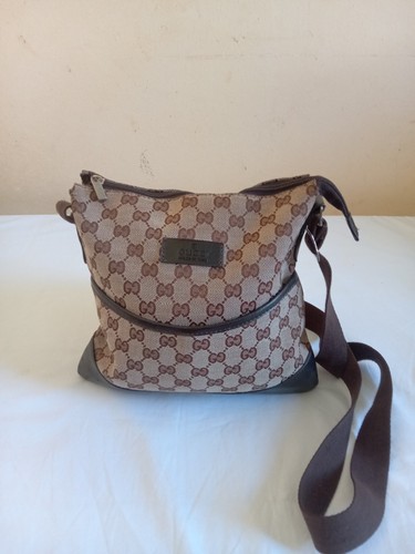 Gucci canvas tasche braun - canvas,