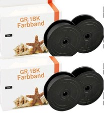 2x Farbband Gruppe 1 schwarz black Kompatibel DIN32755 Olympia Olivetti Robotron