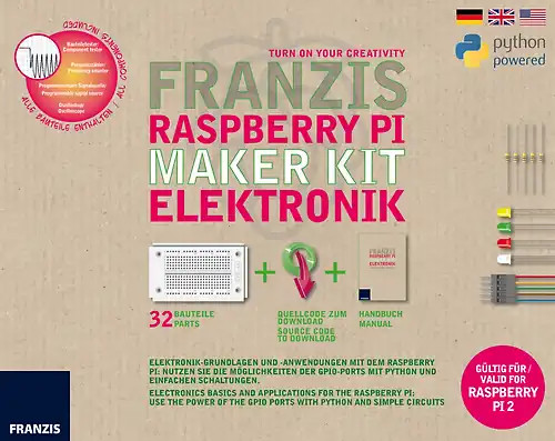 Franzis raspberry maker kit - pi,