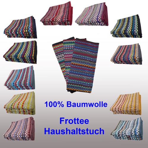 3er frottee handtuch - frottee,