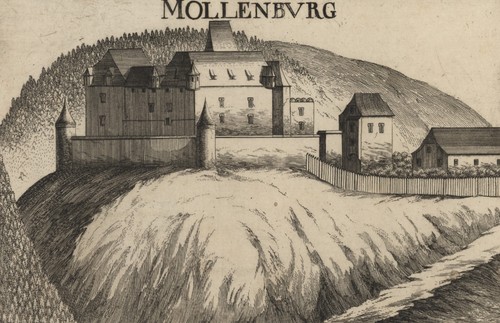 Burg mollenburg ruine - burg,