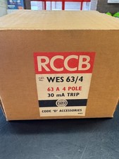 WYLEX WES 63/4 RCD 63 AMP 4 POLIG ELCB 30mA BRANDNEU IM KARTON