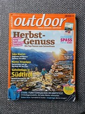 Zeitschrift Outdoor Oktober 10/2014 Reisen Wandern Berge Abenteuer Magazin 