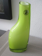 Ikea OKKSO dekorative Vase Blumenvase Vasen Glas grün 20 cm Deko