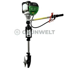 Außenborder GW-140FC Außenbordmotor 1.5 PS 4-Takt Bootsmotor Angeln Benzin Motor