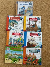 7 x CD Wieso Weshalb Warum Polizei Wikinger Piraten Ritterburg Zirkus Ravensburg