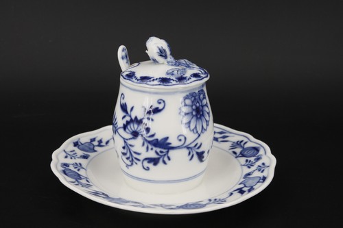 Meissen senftopf porzellan - meissen,