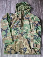 ?? US Army Goretex Parka Jacke  Cold Wet Weather ECWCS Woodland ??