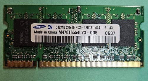 Samsung 512mb ddr2 - 512mb, so-dimm