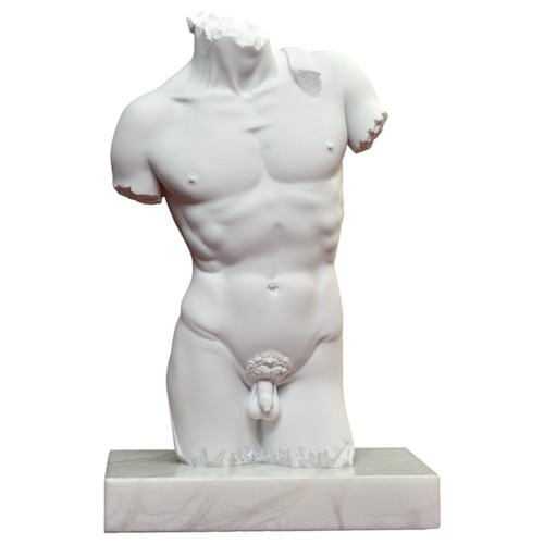 David büste aus marmor - david,